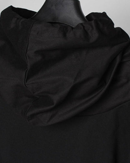 Life Is Meaningless Hoodie Cloak - Techwear Official