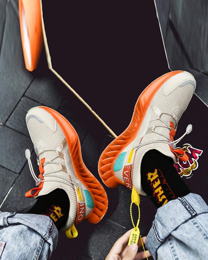 Light Up The Night Reflective Sneakers - Techwear Official