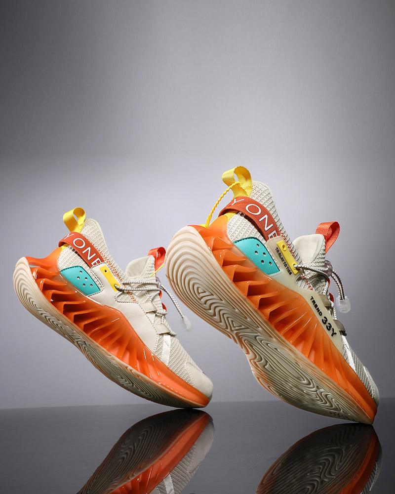 Light Up The Night Reflective Sneakers - Techwear Official