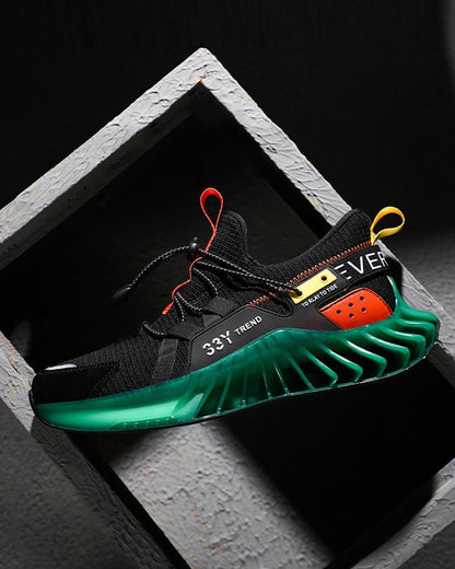 Light Up The Night Reflective Sneakers - Techwear Official