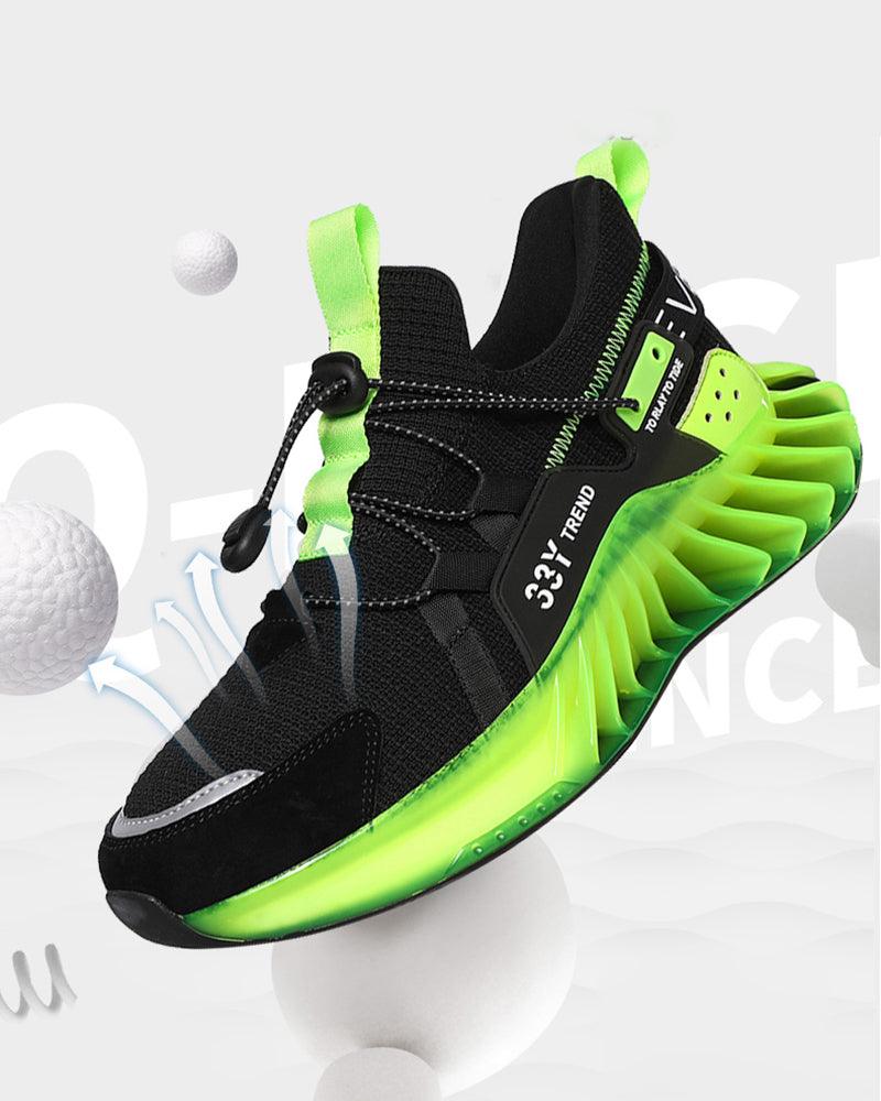 Light Up The Night Reflective Sneakers - Techwear Official