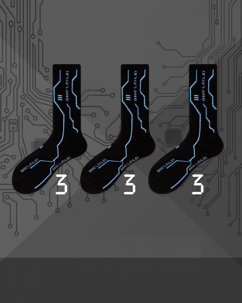 Lonely Warrior Cyberpunk Socks - Techwear Official