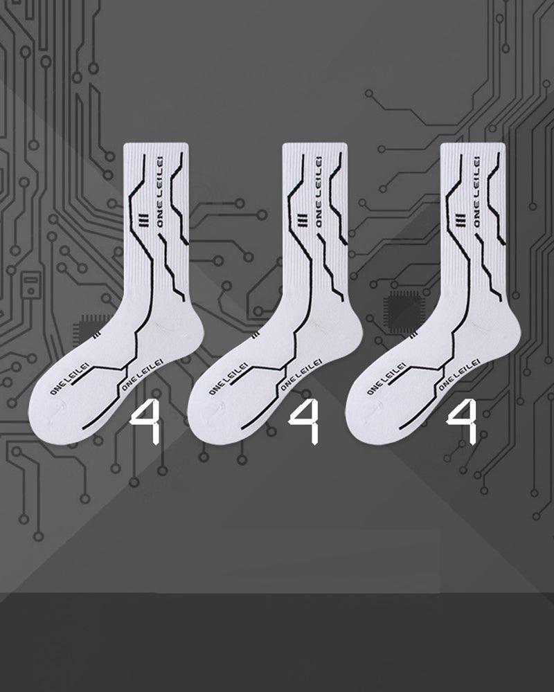 Lonely Warrior Cyberpunk Socks - Techwear Official