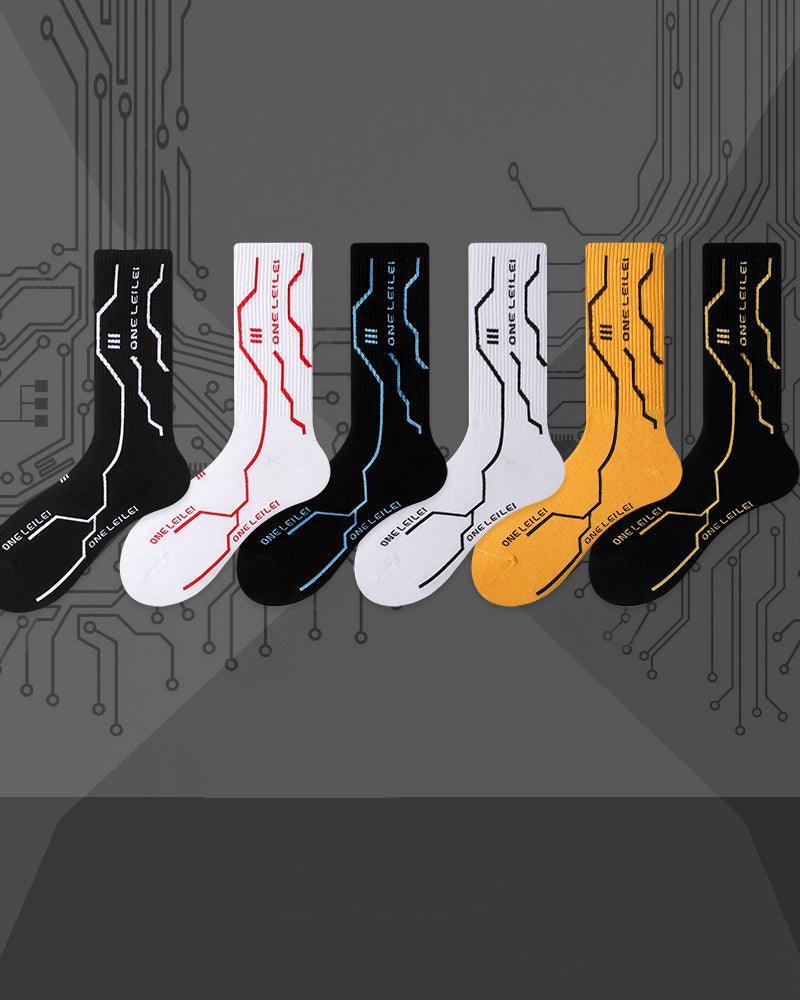 Lonely Warrior Cyberpunk Socks - Techwear Official