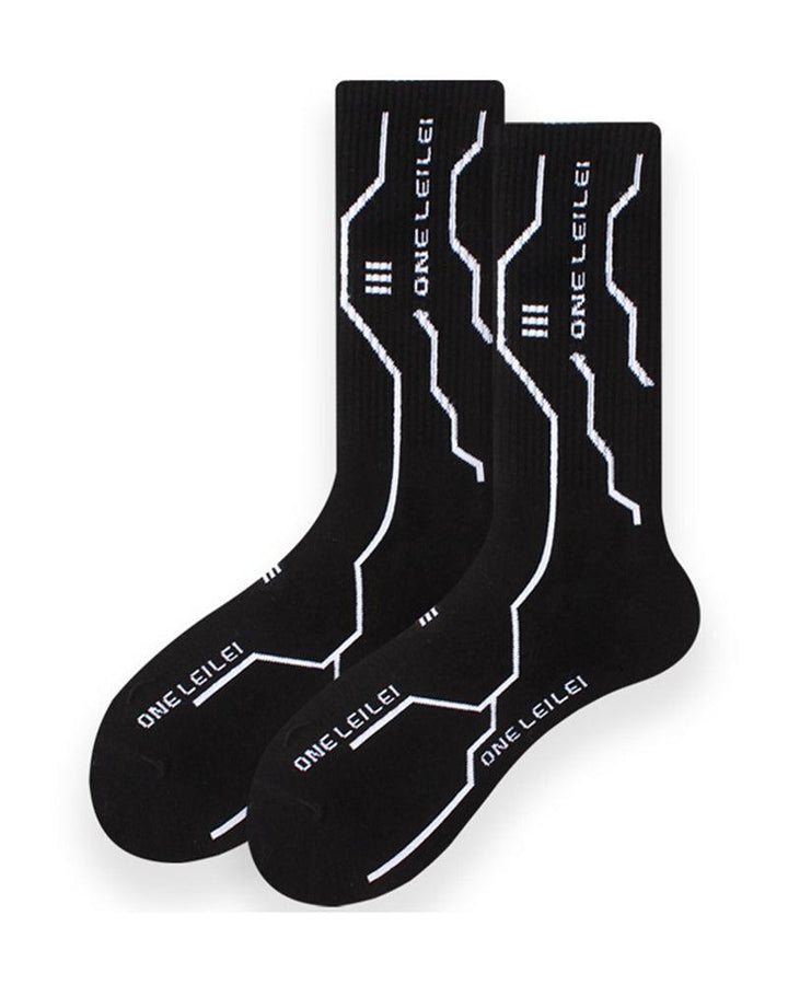 Lonely Warrior Cyberpunk Socks - Techwear Official