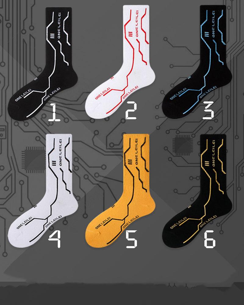 Lonely Warrior Cyberpunk Socks - Techwear Official