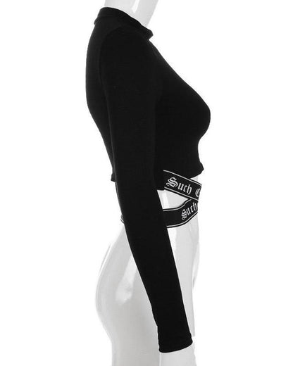 Love Is Life Webbing T-Shirt - Techwear Official