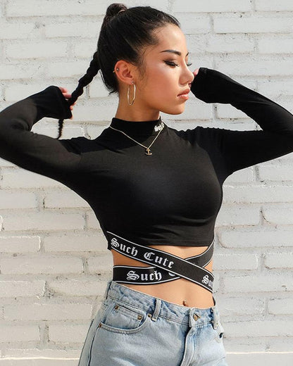 Love Is Life Webbing T-Shirt - Techwear Official