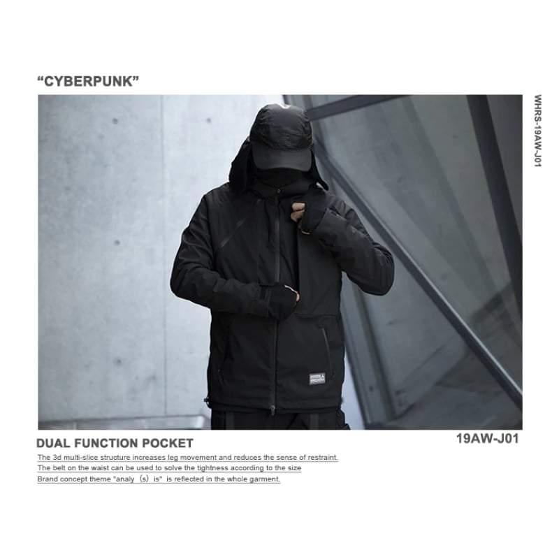 Cyberpunk Dual Function Pocket Jacket – Techwear Official