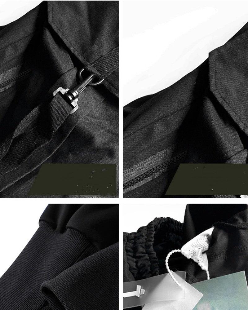 Man In The Mirror Techwear Letter Pants - Techwear Official