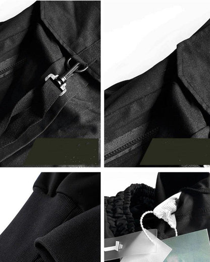 Man In The Mirror Techwear Letter Pants - Techwear Official