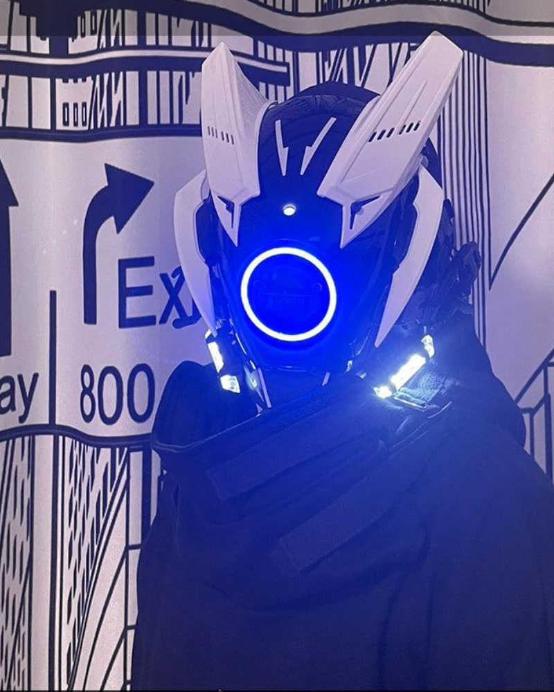 cyberpunk helmet,cyberpunk mask,cyberpunk mask helmet,led halloween mask,led mask halloween,cyberpunk art,cyberpunk fashion,cyber fashion,cyberpunk aesthetic,sci fi helmet,futuristic helmet,techwear mask,black face mask,led mask,led face mask,halloween mask