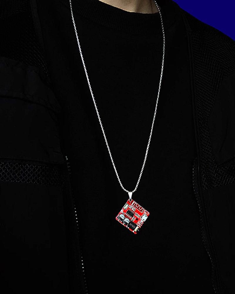 Mechanical Code Bluetooth Receiver Necklace - Techwear Official