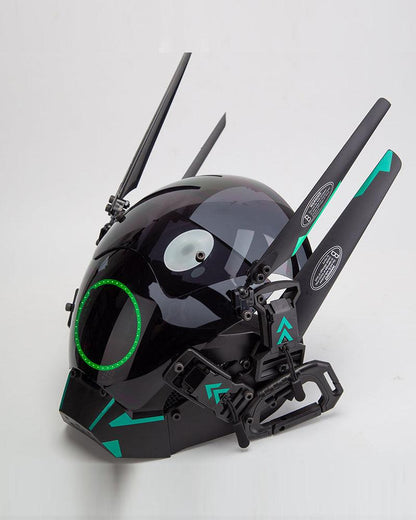 Metaverse Shock Futuristic Cyberpunk Mask (LEDs available in 6 colors) - Techwear Official