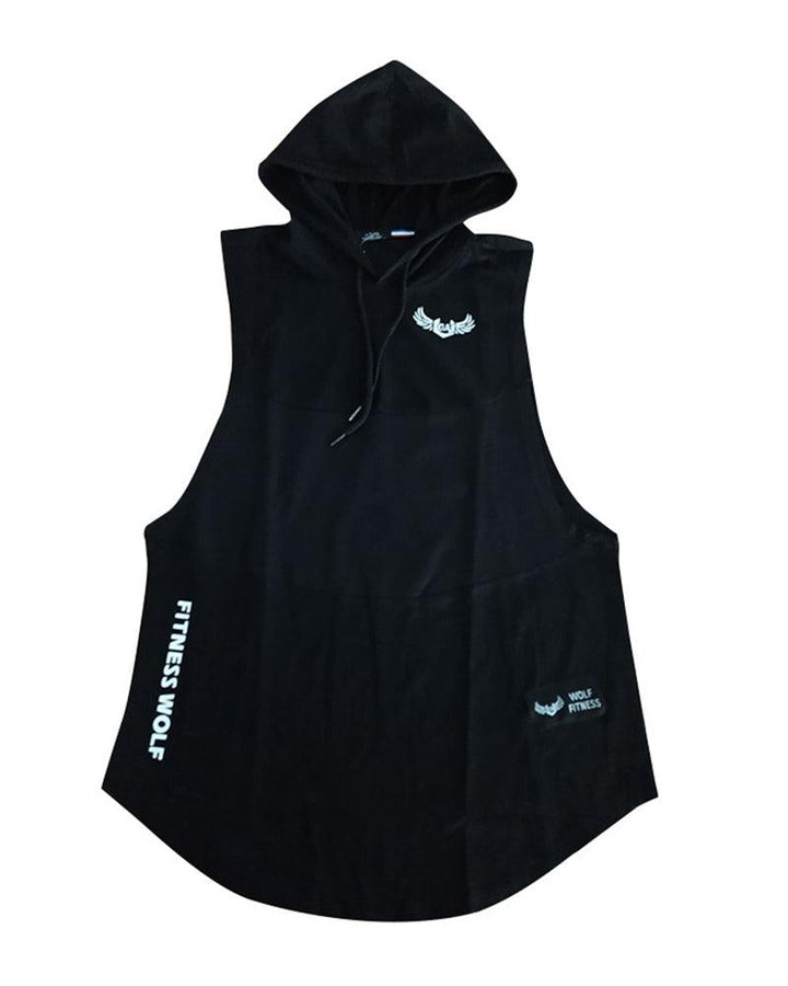 Muscles Are Attractive Hooded Sleeveless T-Shirt - Techwear Official