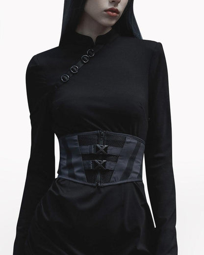 Never Ending Energy Buckle Corset Top - Techwear Official