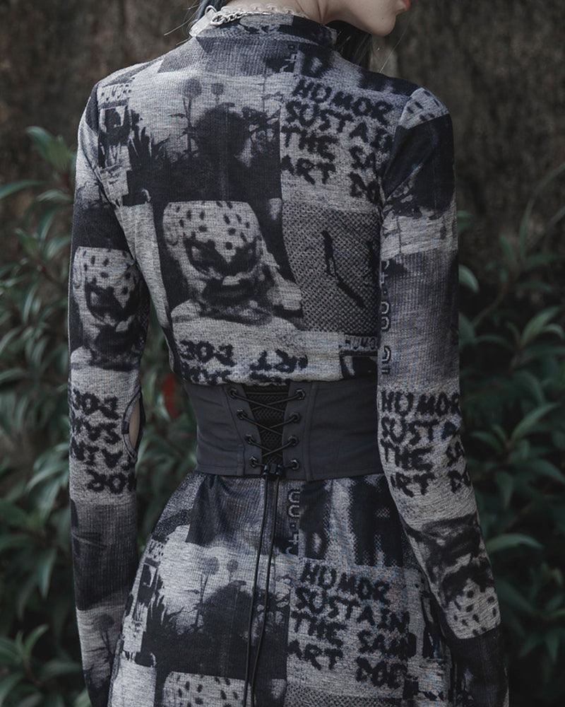 Never Ending Energy Buckle Corset Top - Techwear Official