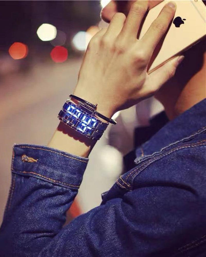 Never Ending Time Electronic Bracelet Watch - Techwear Official