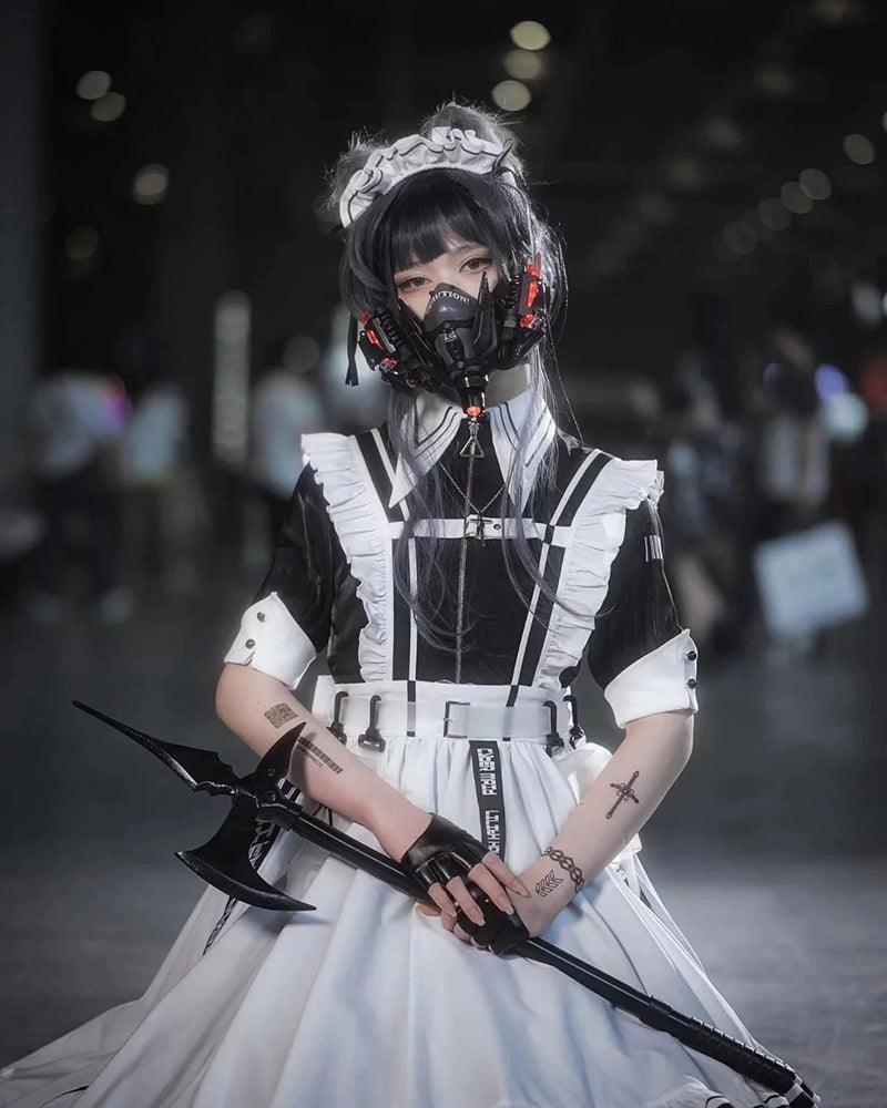 Never Enough Time Cyberpunk Cosplay Mask - Techwear Official