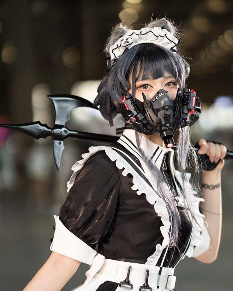 Never Enough Time Cyberpunk Cosplay Mask - Techwear Official
