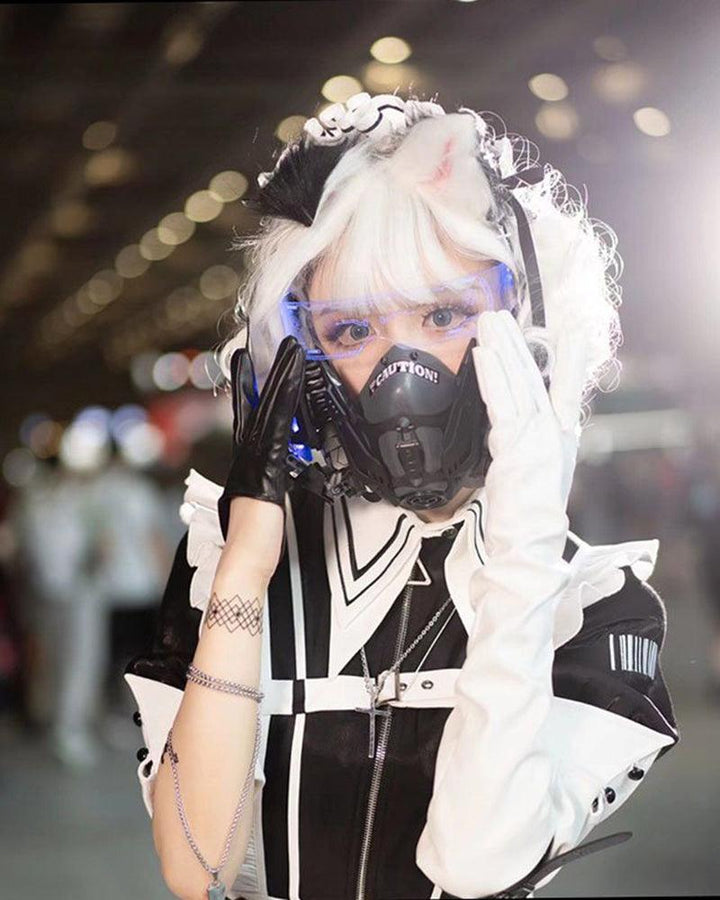 Never Enough Time Cyberpunk Cosplay Mask - Techwear Official