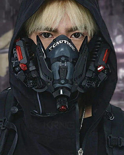 cyberpunk mask,led halloween mask,led mask halloween,cyberpunk art,cyberpunk fashion,cyber fashion,cyberpunk aesthetic,techwear mask,black face mask,led mask,led face mask,halloween mask,half face mask