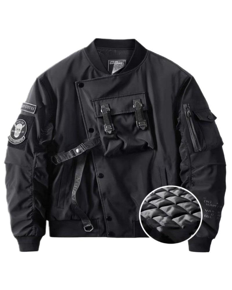 Never Know Skull Techwear Jacket - Techwear Official