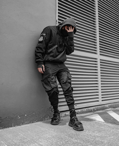 Never Know Skull Club Jacket - Techwear Official