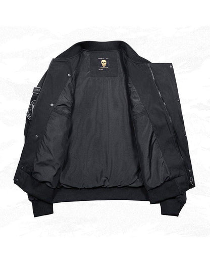 Never Know Skull Club Jacket - Techwear Official