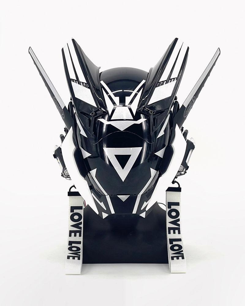 New Era Cyberpunk Warrior Horn Mask - Techwear Official
