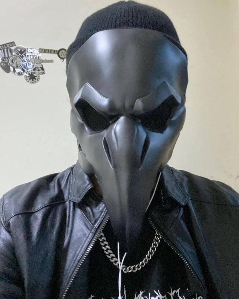 Night Heat Crow Mask - Techwear Official