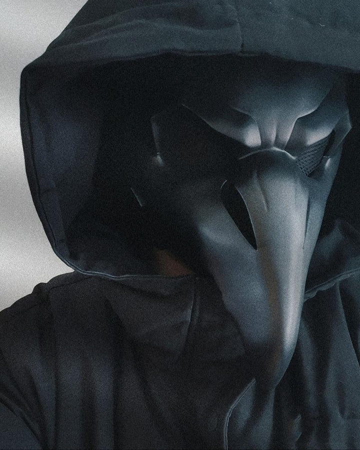 Night Heat Crow Mask - Techwear Official