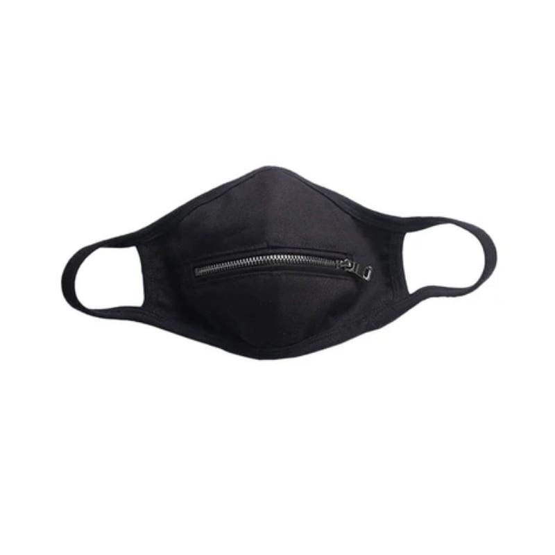 No Luckygrass Zipper Mouth Mask - Techwear Official