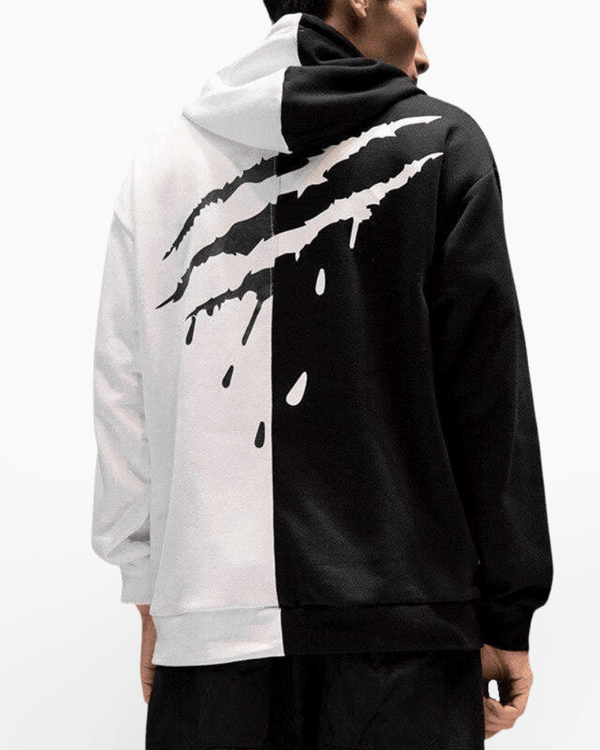 No Matter What Contrast Color Hoodie - Techwear Official
