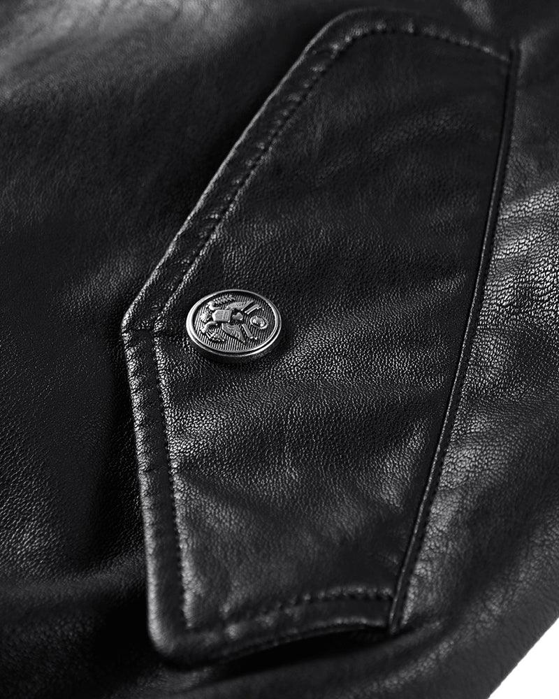 The Return of The King Flight PU Jacket - Techwear Official