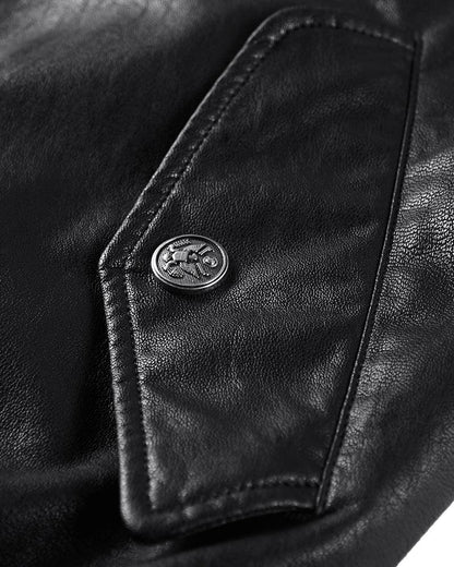 The Return of The King Flight PU Jacket - Techwear Official