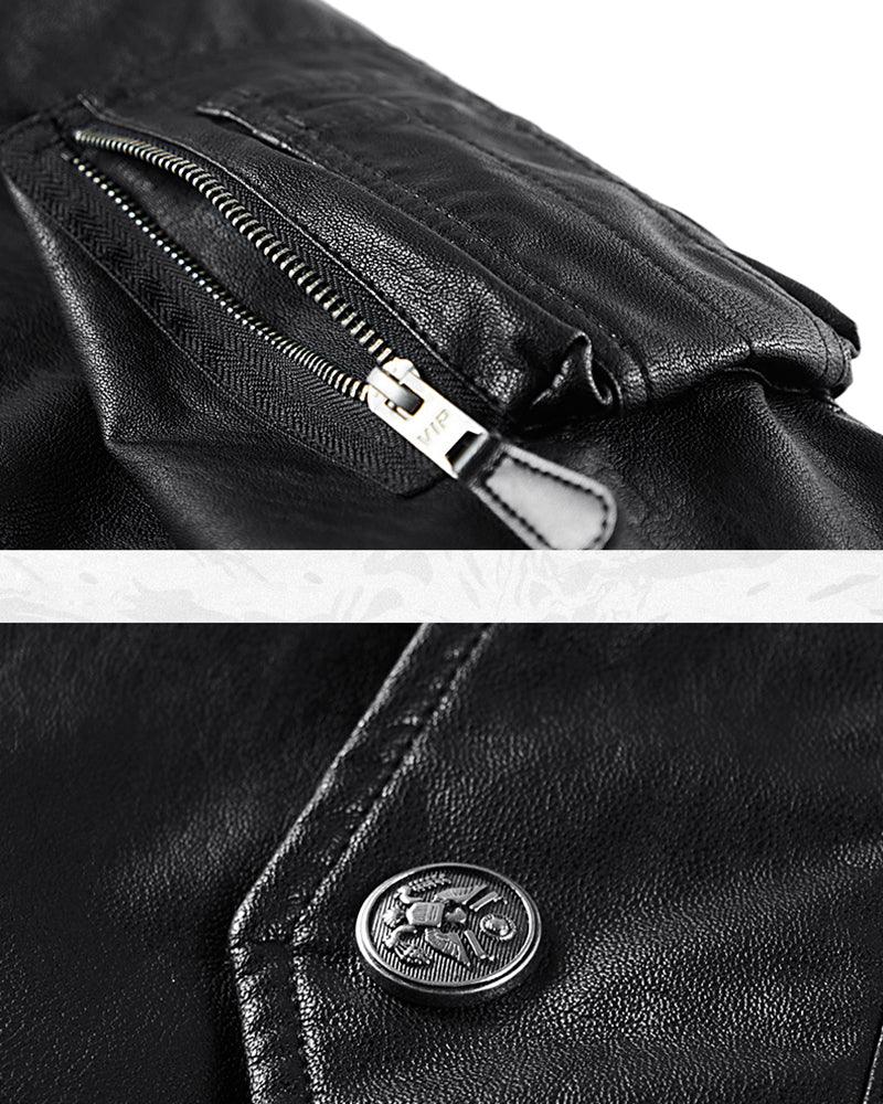 The Return of The King Flight PU Jacket - Techwear Official