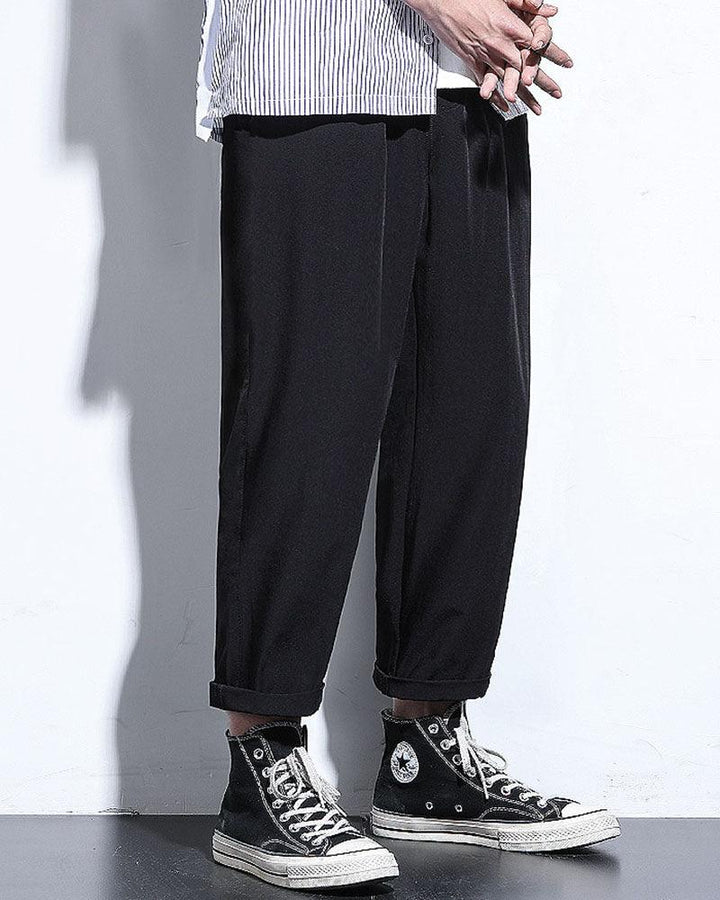 Ice Silk Pants,Summer Pants, jogger pants,techwear pants,mens streetwear outfits