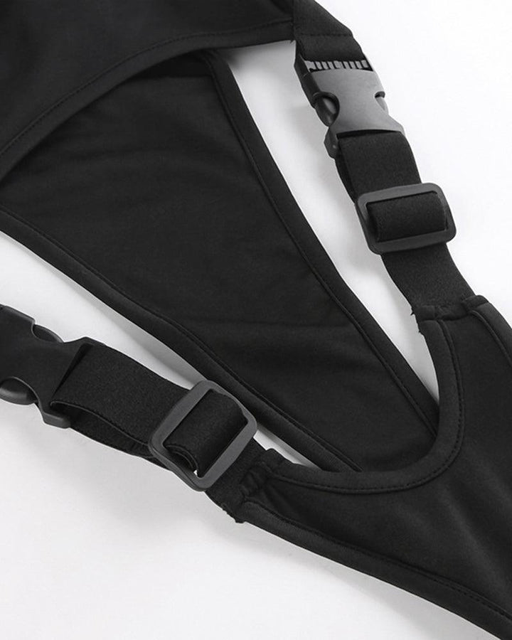 One I Adore Buckle Strap Bodysuit - Techwear Official