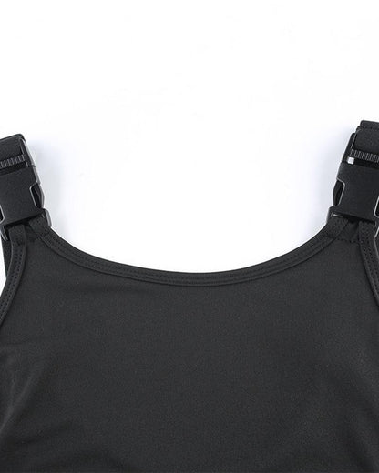 One I Adore Buckle Strap Bodysuit - Techwear Official
