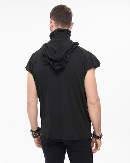 One I Adore Tattered Sleeveless T-Shirt - Techwear Official