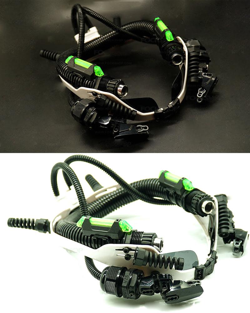 Out of Space Cyberpunk Futuristic Necklace - Techwear Official