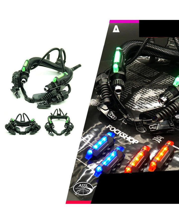 Out of Space Cyberpunk Futuristic Necklace - Techwear Official