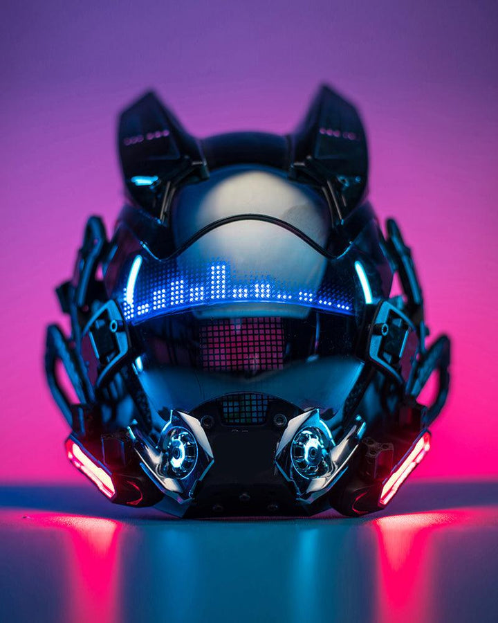 cyberpunk helmet,futuristic cyberpunk helmet,cyberpunk helmet art,cyberpunk helmet mask，diy cyberpunk helmet，cyberpunk helmet led