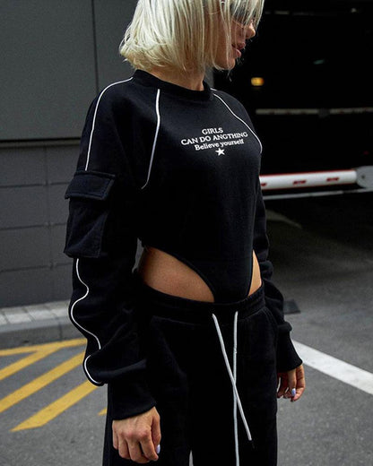 Own Your Magic Long Sleeves Bodysuit - Techwear Official