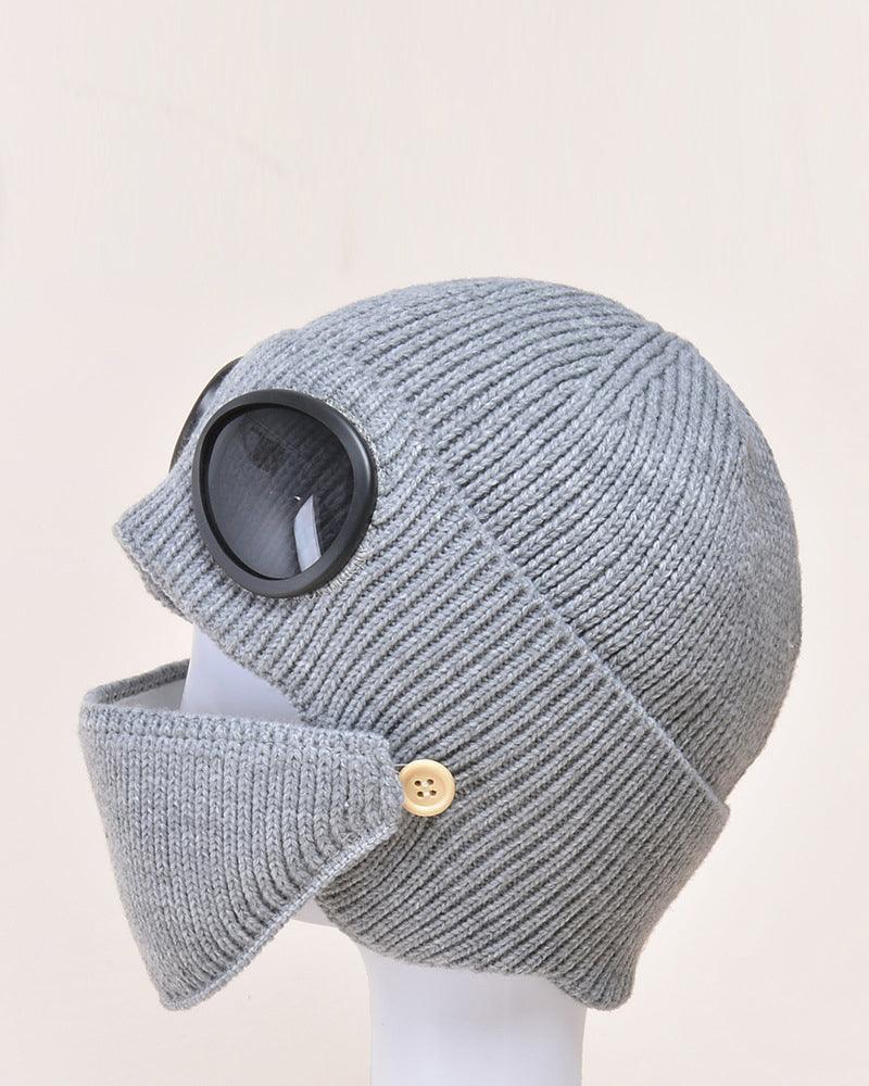 Pilot Knitted Ski Mask And Hat - Techwear Official