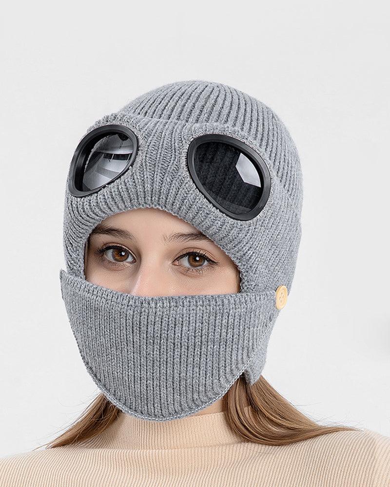 Pilot Knitted Ski Mask And Hat - Techwear Official