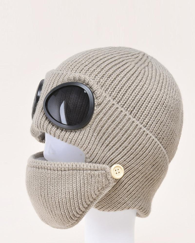 Pilot Knitted Ski Mask And Hat - Techwear Official