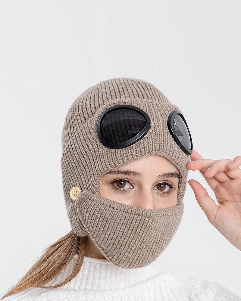 Pilot Knitted Ski Mask And Hat - Techwear Official