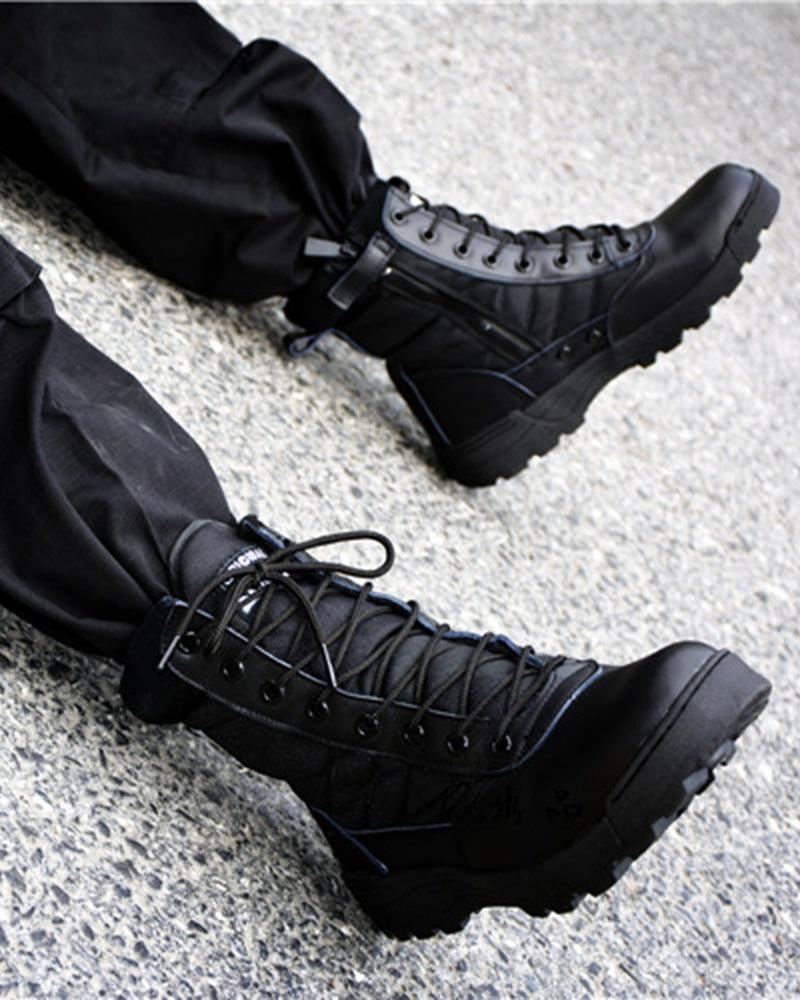 Pony Night In Tactical Boots - Techwear Official